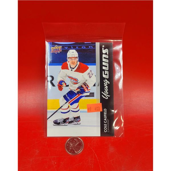 Upper Deck Young Guns Hockey Card