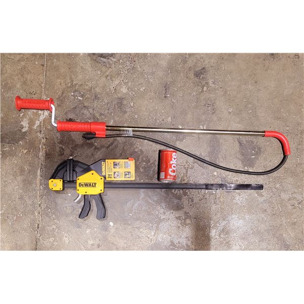 Dewalt Trigger Clamp & Tube Auger