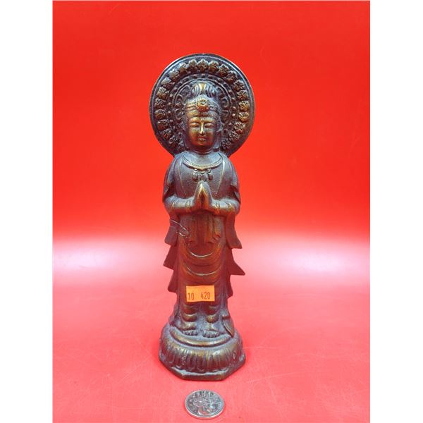 VTG Heavy Metal Buddha Figurine