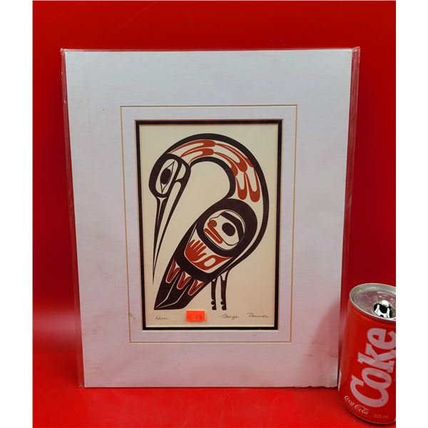 "Heron" Print By George Pennier