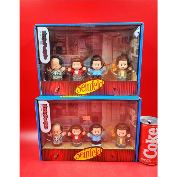 2 Sealed Unopened Packages "Seinfield" Little People