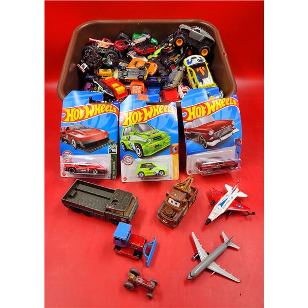 Die Cast Car & Plane Lot