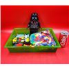 Image 1 : Lego Darth Vader Clock & Tray Of Lego Bricks
