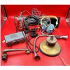 Image 1 : VTG Eletronics & Cord Lot w/ Radio