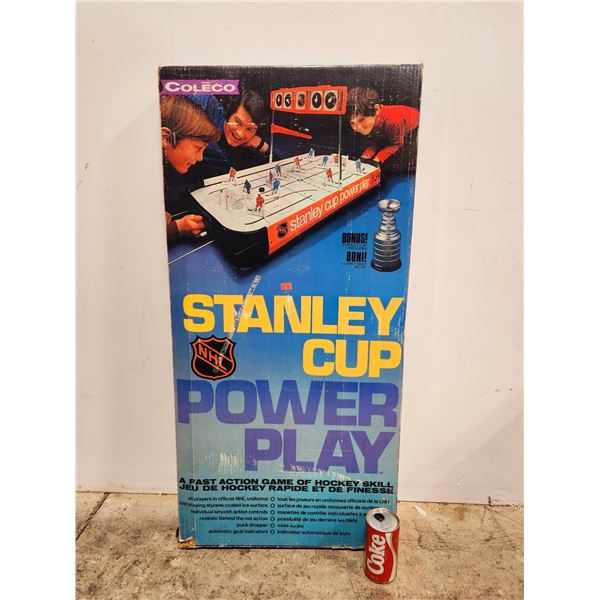 VTG Coleco Stanley Cup Power Play Hockey Game