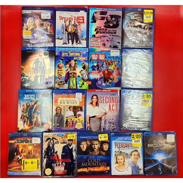 Lot Of Sealed Blu-ray Movies