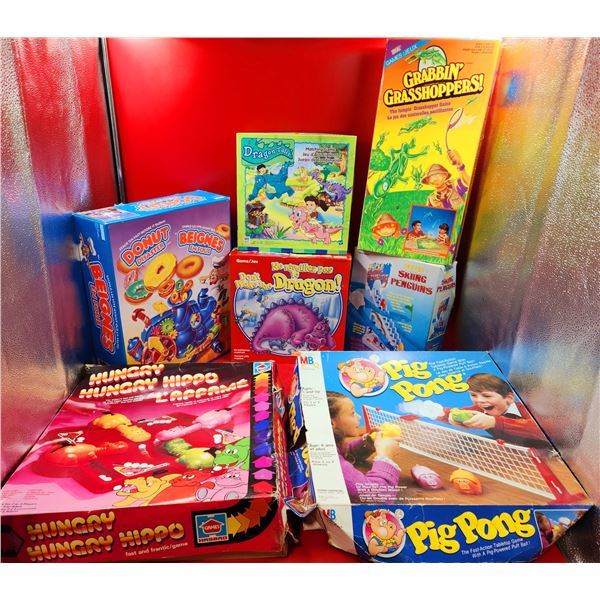 VTG Board Games Including Ping Pong