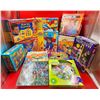Image 1 : Large Lot Of Board Games (Trouble, Clue jr., Hangman, Tic-Tac Tony)