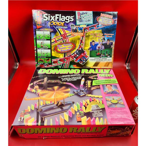 VTG Six Flags Cool Coasters & Domino Rally