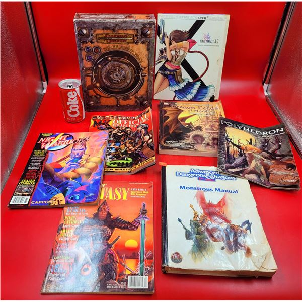 Dungeons & Dragons Game and Fantasy Magazines/Books