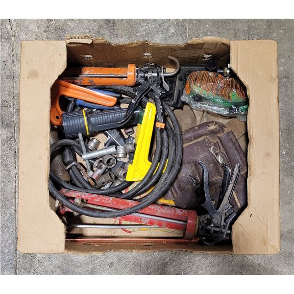 Small Tool Lot w/ Sockets & Caulking Guns
