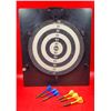 Image 2 : VTG Unicorn Dart Board w/ Darts