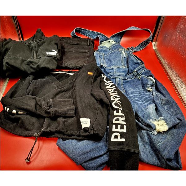 Calvin Klein & Puma Sweaters, Jeans, and Denim Overalls