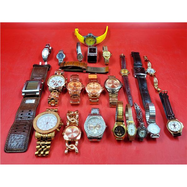 Assorted Watch Lot (Includes Timex, Guess, etc.)