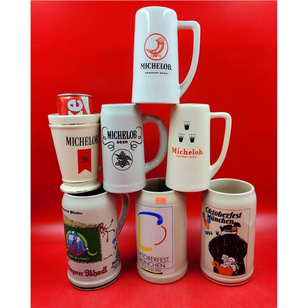 Assorted Beer Steins