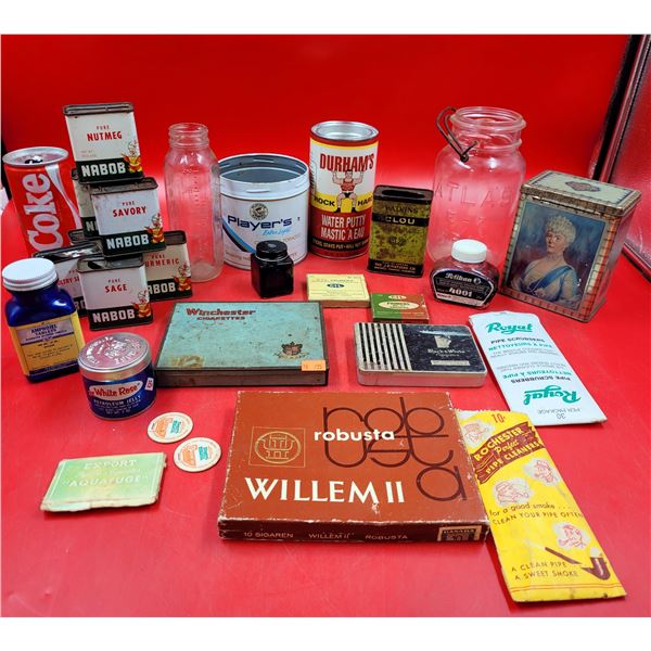 VTG Advertising & Cigarette Tins