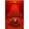 Image 1 : VTG Red Ceramic Table Lamp