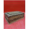 Image 2 : VTG Hand Carved Jewelry Box Made In India