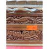 Image 3 : VTG Hand Carved Jewelry Box Made In India