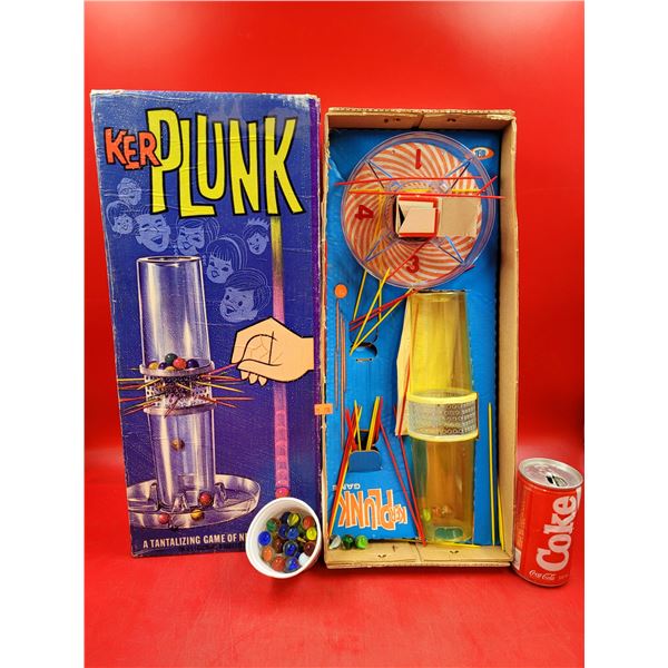 VTG Ker Plunk Game By Ideal w/ Original Box