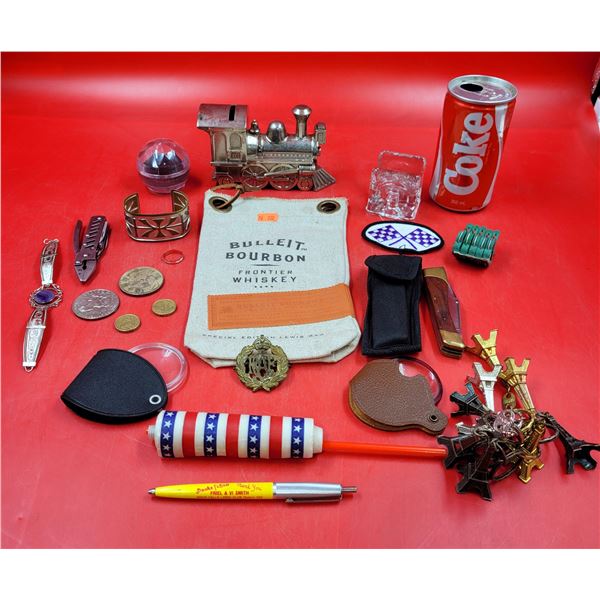 VTG Miscellaneous Lot w/ Stainless Steel Knife Made in Japan