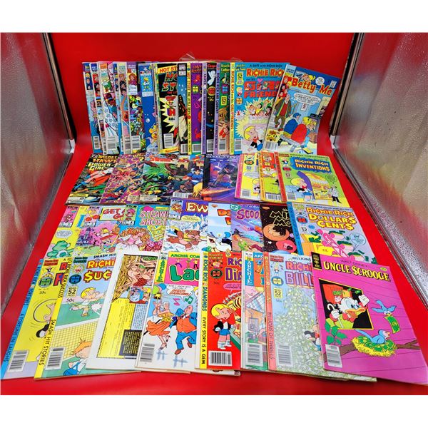 Large Lot Of VTG Comics