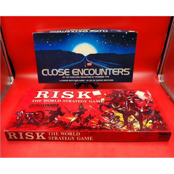 Close Encounters & Risk Board Games