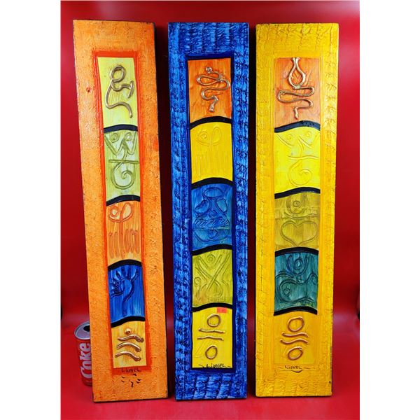 Signed Acrylic Paintings by Lionel