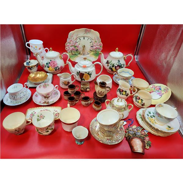 Teacups, Saucers, & Teapots
