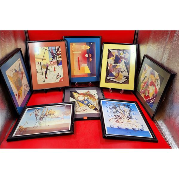 Framed Abstract Prints
