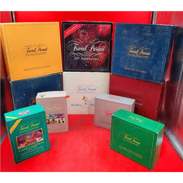 Trivial Pursuit Game Lot