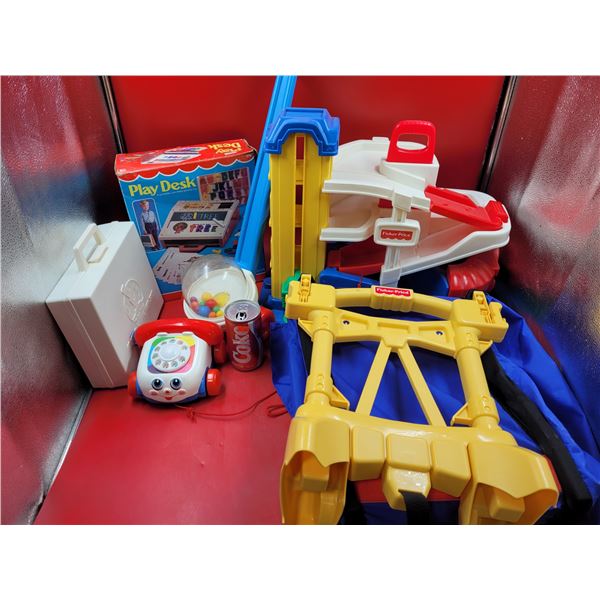 Fisher-Price Parking Garage, Play Desk, Chatter Telephone, & More
