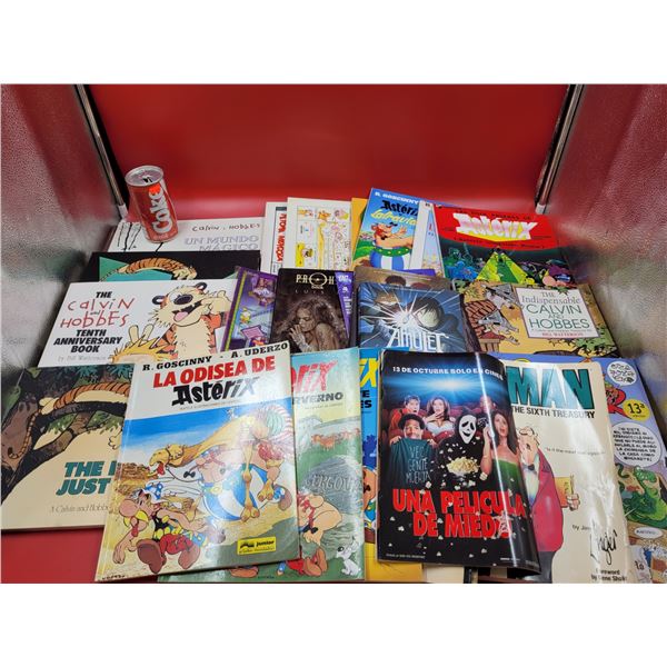 Comic Lot (Including Calvin & Hobbes, Amulet, Asterix, etc.)