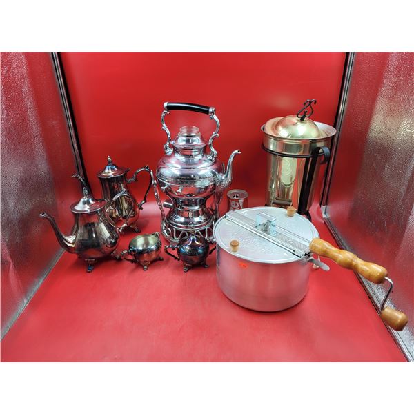 VTG Drink Warmer, Coffee Pots, & Schneider's Popcorn Popper