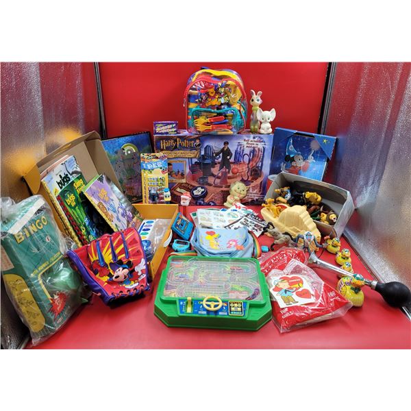 Large Assorted Toy Lot w/ Harry Potter Levitating Challenge Game