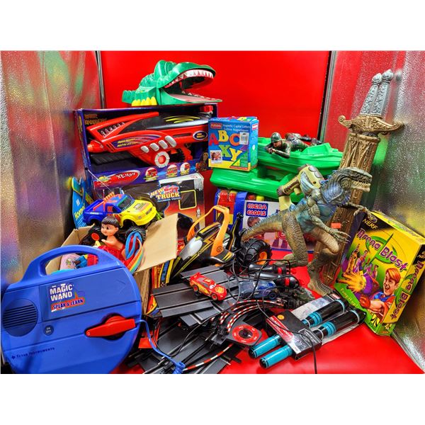 Large Assorted Toy Lot w/ Mega Bloks & Xenon Water Gun