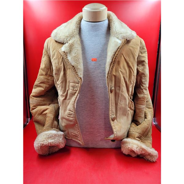 VTG Ladies Gallery Leather Jacket Size Sm-Med