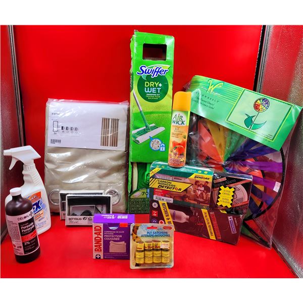 Home Decor and Cleaning Lot