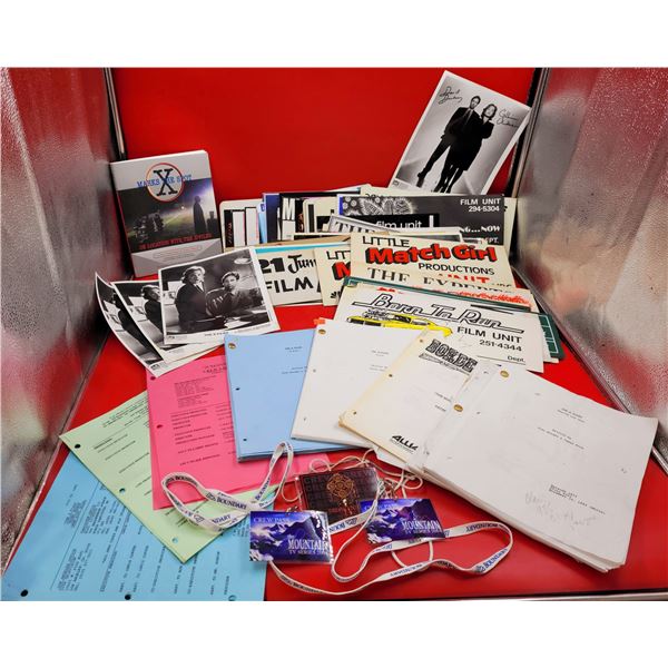 TV Show Scripts and Passes X-Files