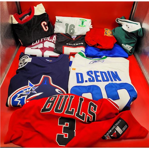 Lot of Jerseys Hockey and Soccer