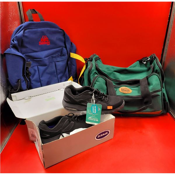 Kodiak and Wilson Backpacks and Dr. Scholls Men's Size 8.5 Sneakers