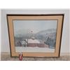 Image 1 : Large Framed Barn Print by Herb Lucas