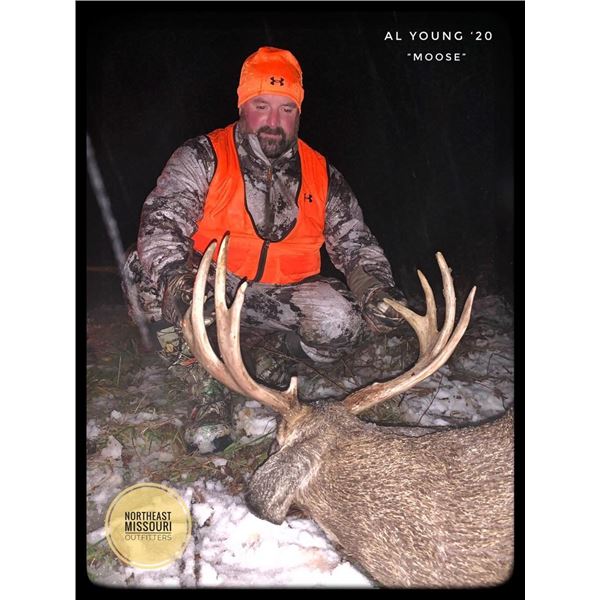 Missouri Late Season Muzzleloader Whitetail Deer Hunt for One   Northeast Missouri Outfitters