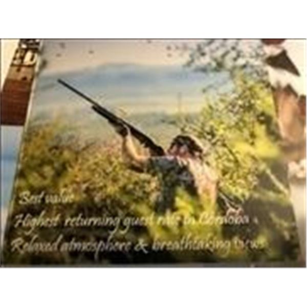 HIgh Volume Argentina 3 day Dove Hunt for 8 Hunters  Sierra Brava Lodge