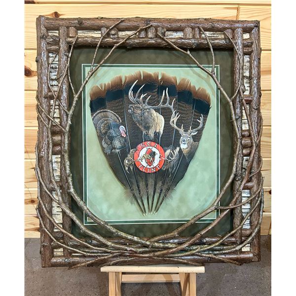 Stunning Hand Painted Michigan Game Artwork from  Carlson Wildlife Art