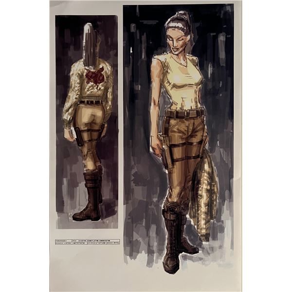 Lara Croft Tomb Raider Paramount Pictures concept art