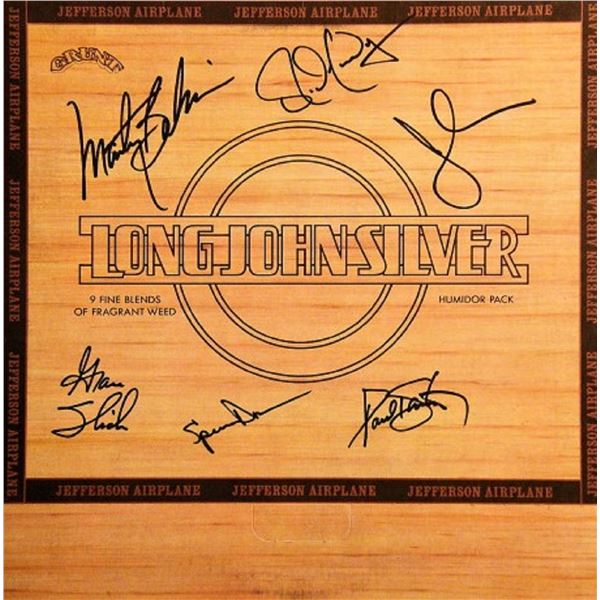Jefferson Airplane signed "Long John Silver" album