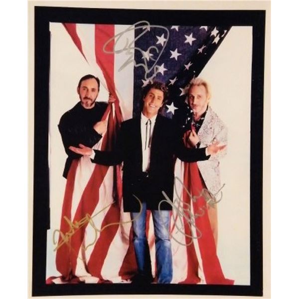 The Who signed promo photo