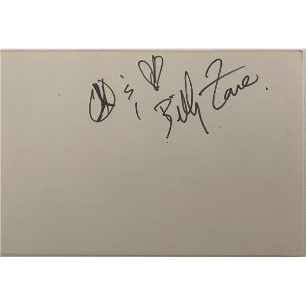 Billy Zane original signature