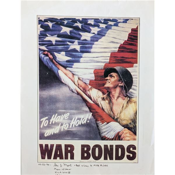 Gino J Merli signed photo